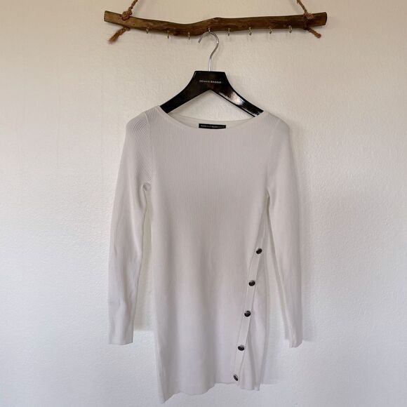 White sweater dress - Picture 2 of 3